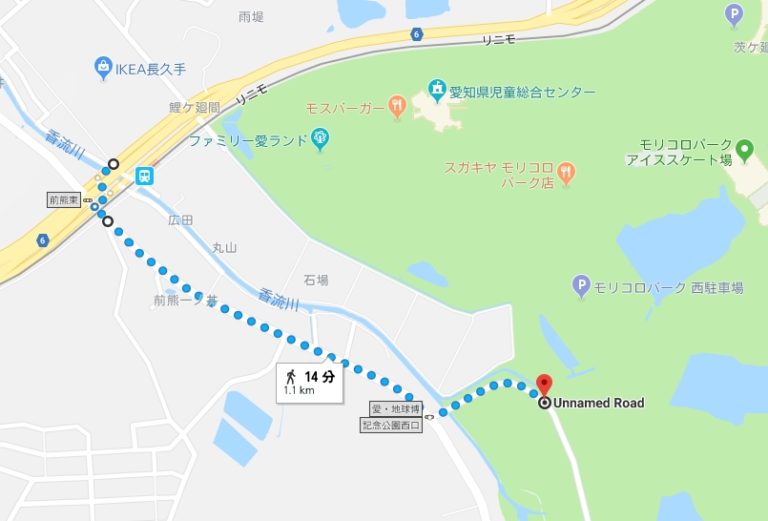 イケア長久手臨時駐車場