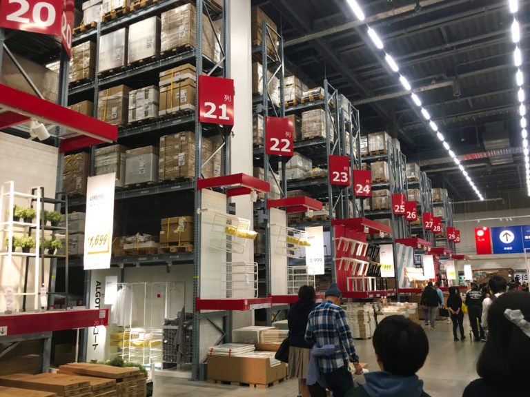 【IKEA長久手】アクセスと混雑情報。デザインいい家具と雑貨が安い!