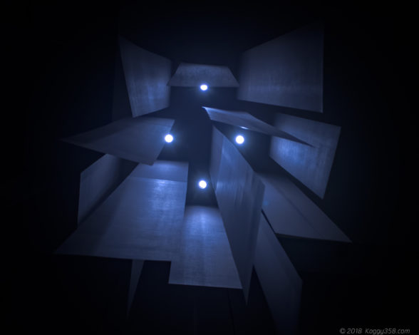 煌きナイトミュージアムの風景