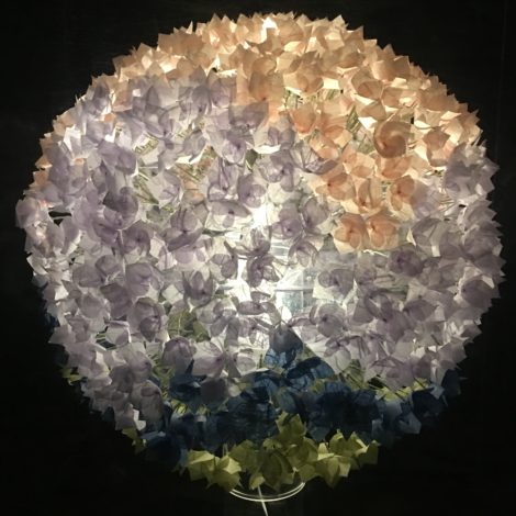 白鳥庭園のライトアート