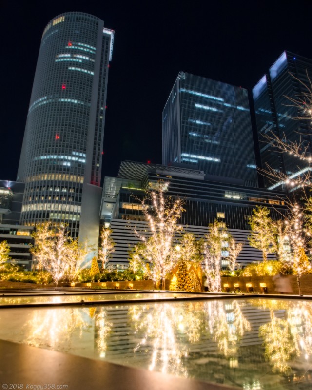 大名古屋ビルヂングのイルミネーション