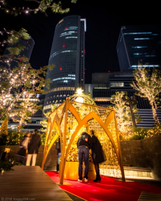 大名古屋ビルヂングのイルミネーション