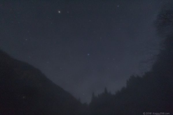 レンズやフィルターの結露凍結したときの例