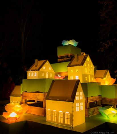 東山動植物園のライトアップ