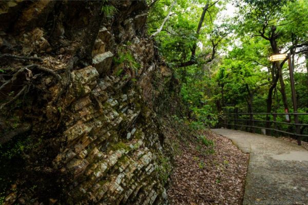 岐阜城への道のり