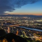 岐阜市の金華山展望台で夜景100選のパノラマや岐阜城を撮影してきた