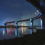 【構図の没個性の考察あり】四日市いなばポートラインの工場夜景【迫力あるS字撮影スポット】