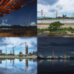 鈴鹿川(磯津エリア)で四日市の工場リフレクションを撮影【条件限定のスポット】