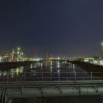 四日市の大正橋周辺の工場夜景スポットを撮影！広角のリフレクションに望遠のズームが楽しい！