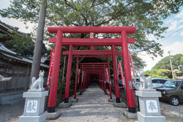 三重県の金井神社の鳥居