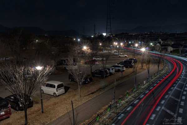 学びの森の駐車場
