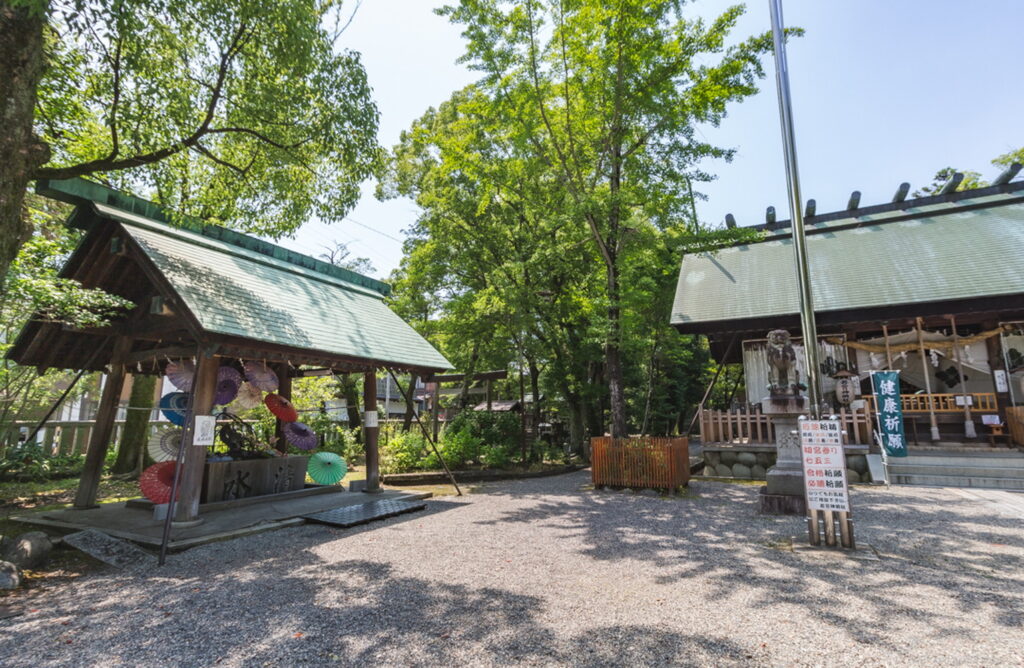 一宮市の若宮神明社の雰囲気