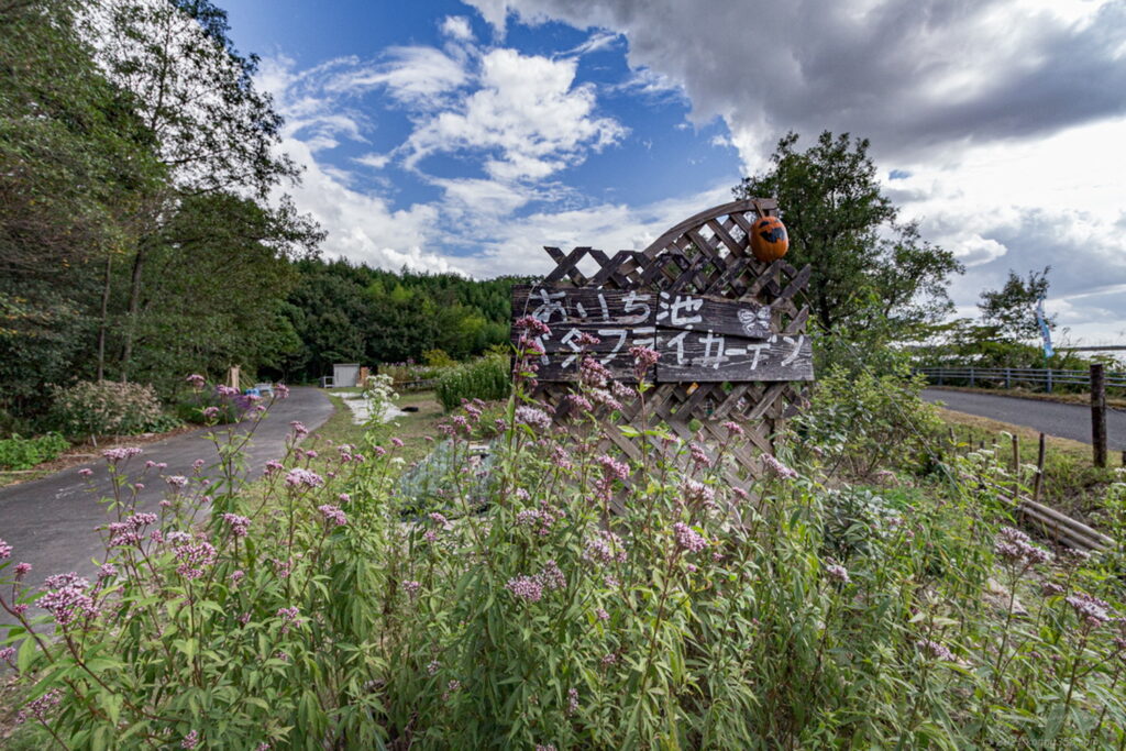 愛知池バタフライガーデンの雰囲気