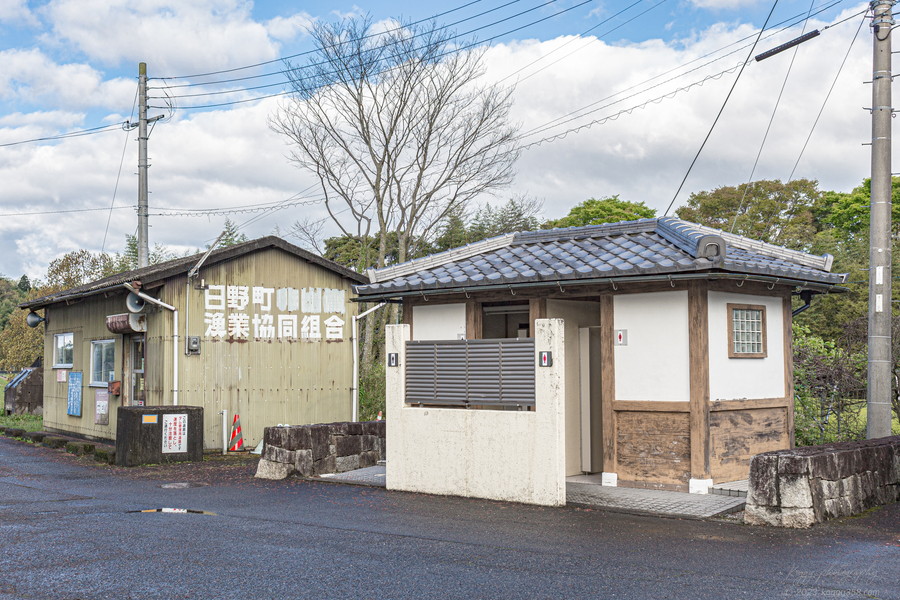 日野川ダムのお手洗いの雰囲気