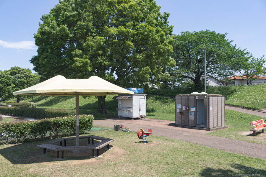 境川緑化公園にあるお手洗いの雰囲気